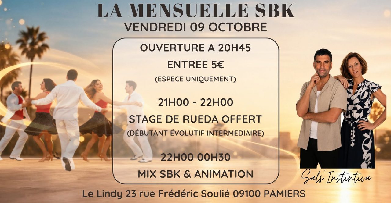 LA MENSUELLE SBK + RUEDA PARTY A PAMIERS