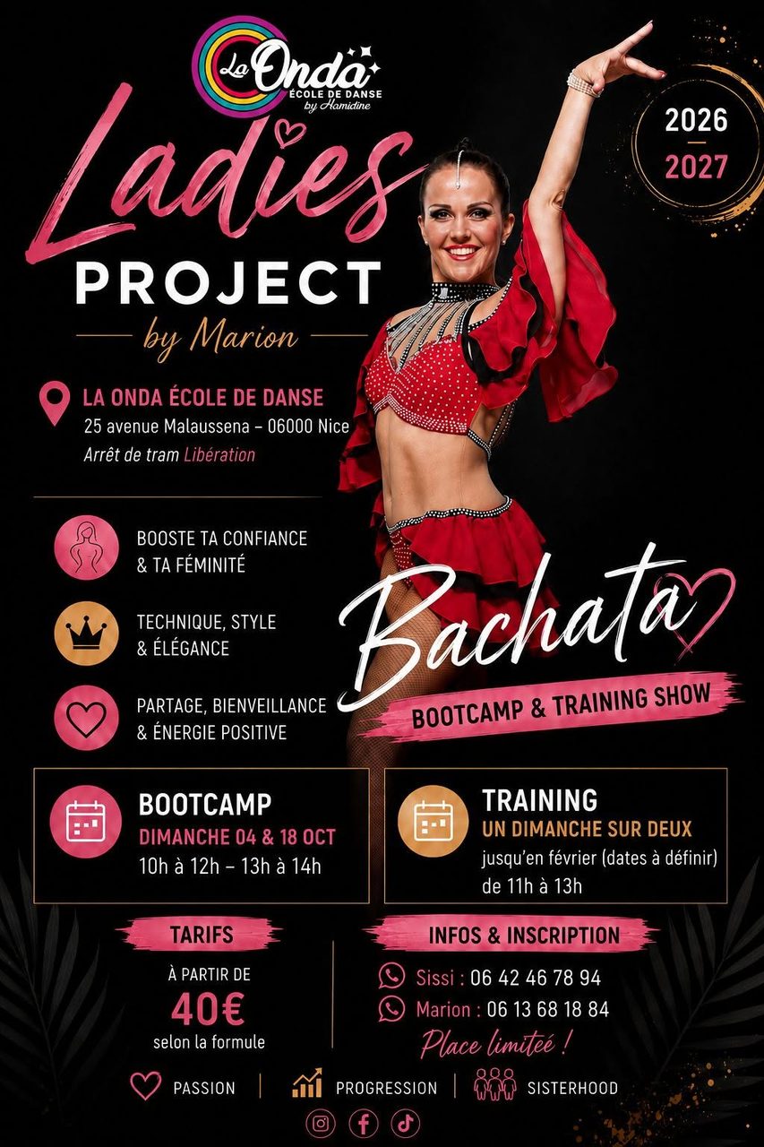 La Onda Bootcamp Bachata Lady Style & Team Show by Marion