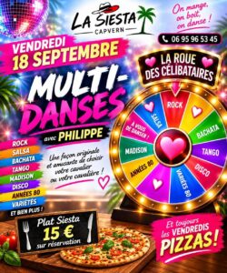 La roue des célibataires à LA SIESTA de CAPVERN