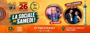 La sociale du Samedi! SalsaO&rsquo;Sulli Bastille
