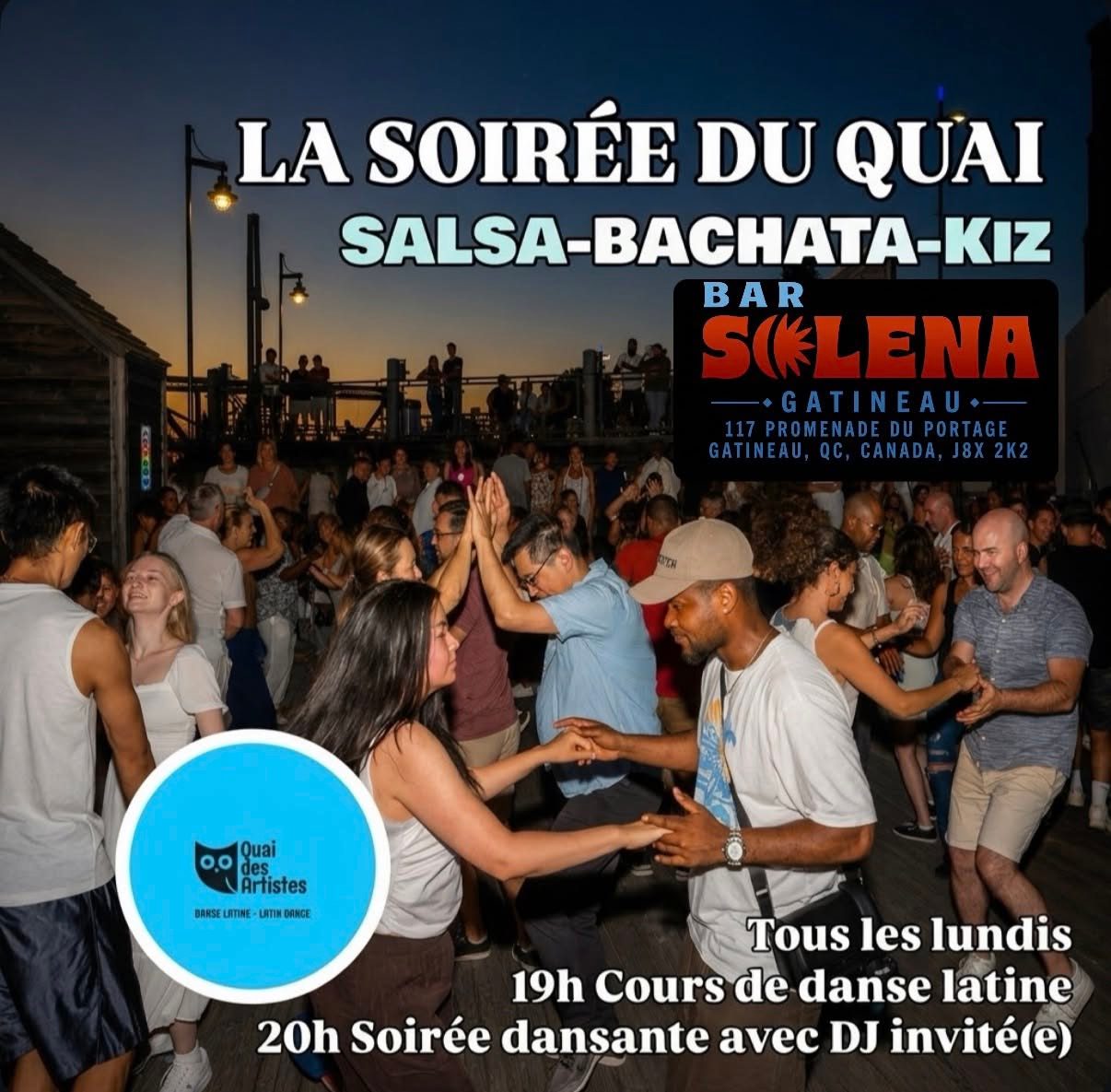 LA SOIRÉE DU QUAI – Édition intérieure