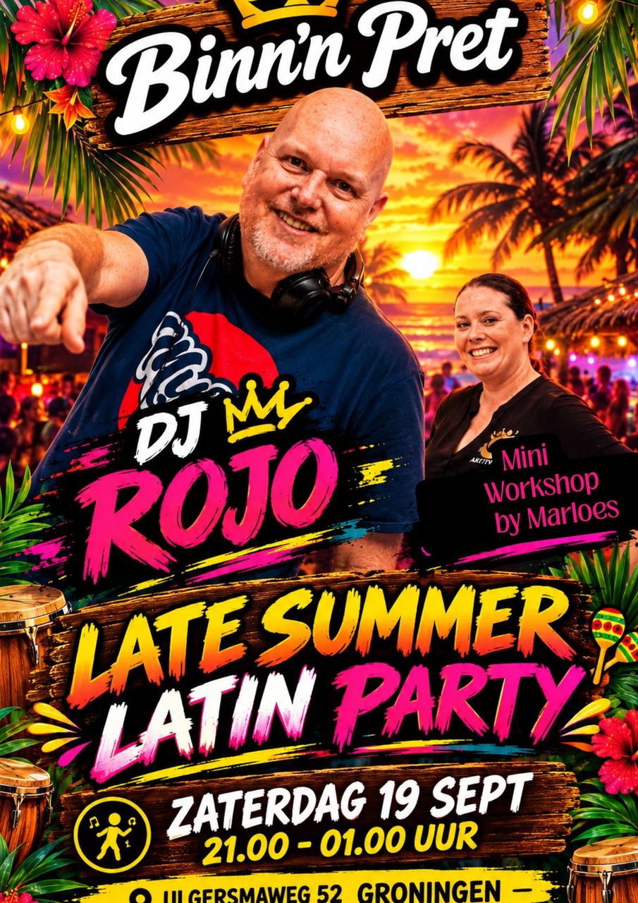 Late Summer Latin Party – 𝐁𝐢𝐧𝐧&rsquo;𝐧 𝐏𝐫𝐞𝐭 ♥