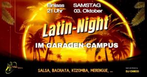 Latin Night im Garagen-Campus