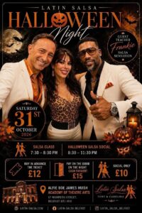 Latin-Salsa Halloween Bachata & SBK Party with Guest Teacher Frankie Salsa Sensation