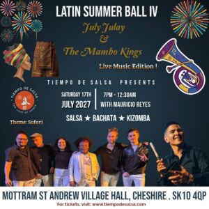 ★ Latin Summer Ball IV Featuring July Julay & The Mambo Kings, with Maurio Reyes