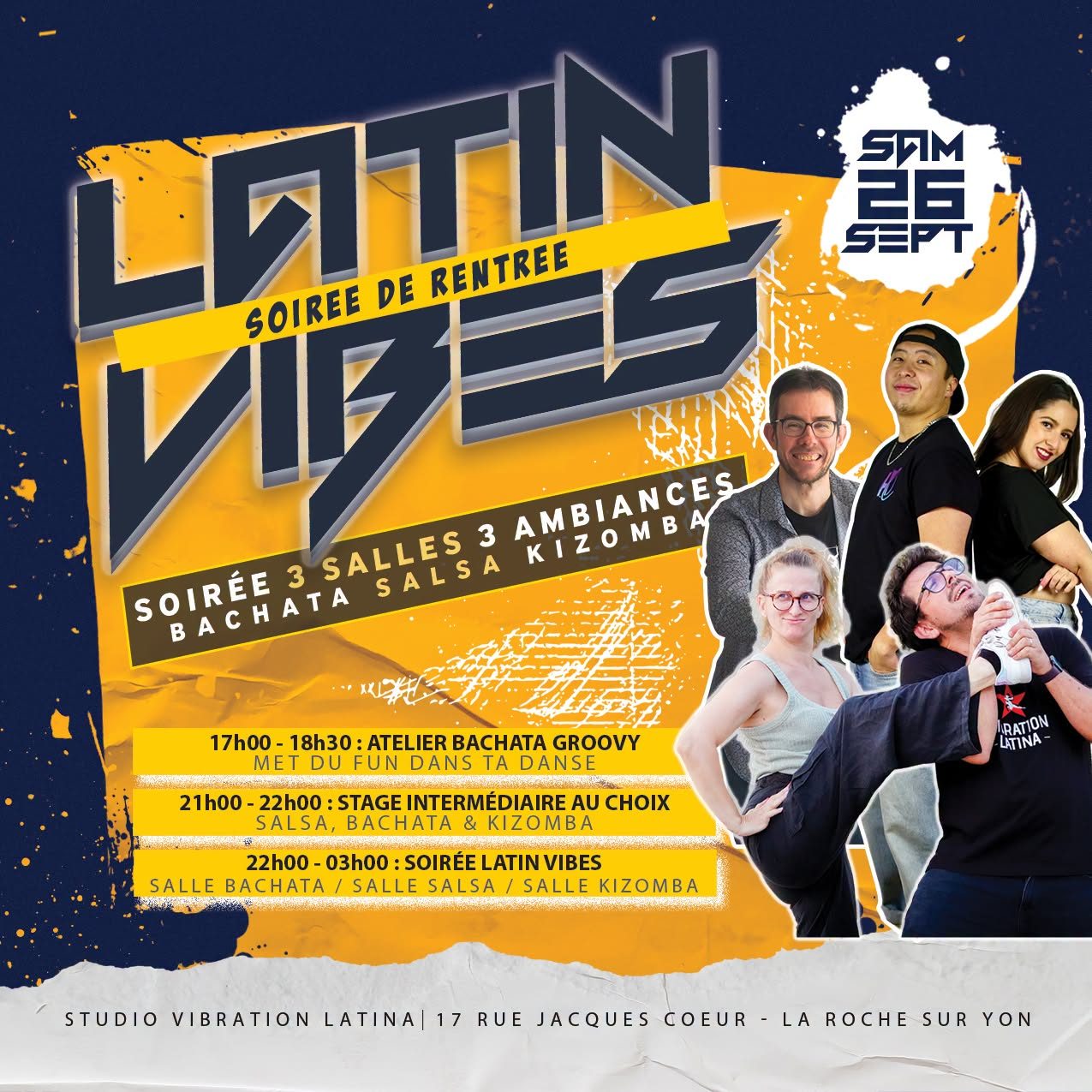 ☀️ LATIN VIBES – SOIRÉE DE SEPTEMBRE 💃🕺🏻