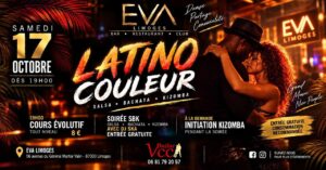 🌴 LATINO COULEUR @ EVA LIMOGES 🌴 17 Octobre