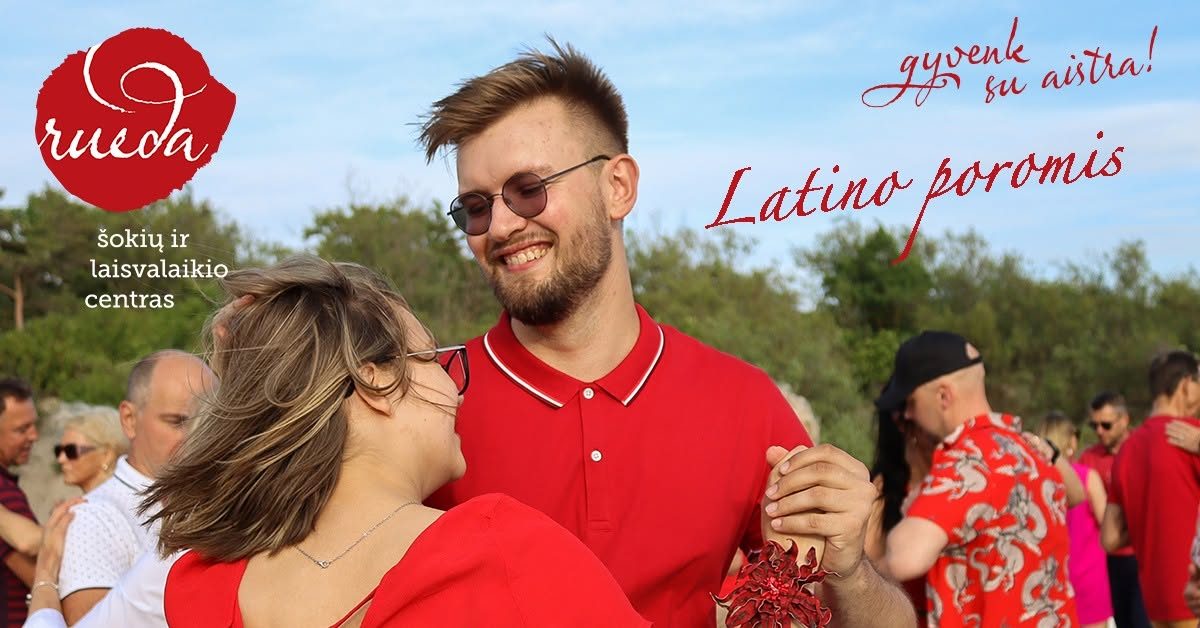 Latino šokių pamokos poromis! Bachata, Salsa, Kizomba!