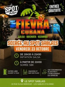 le Spot sablais avec Fiévra Cubana.
