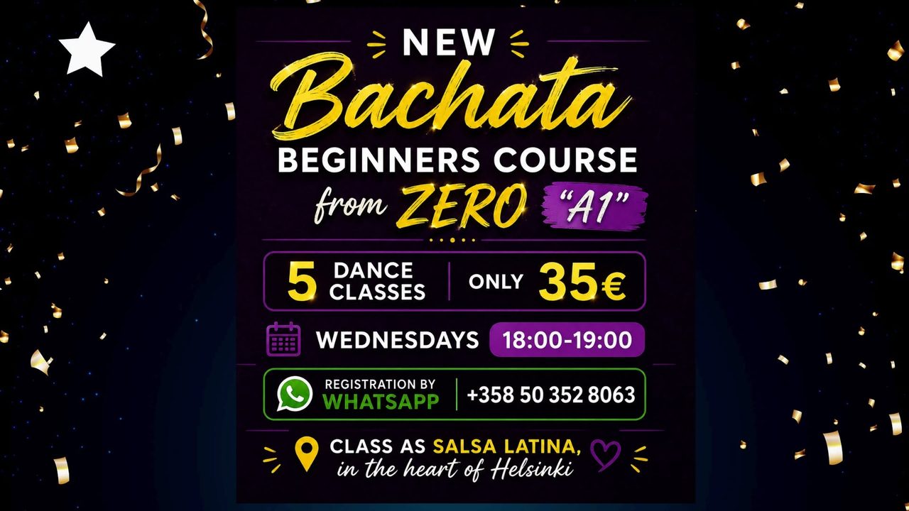Learn Bachata from zero at Salsa Latina