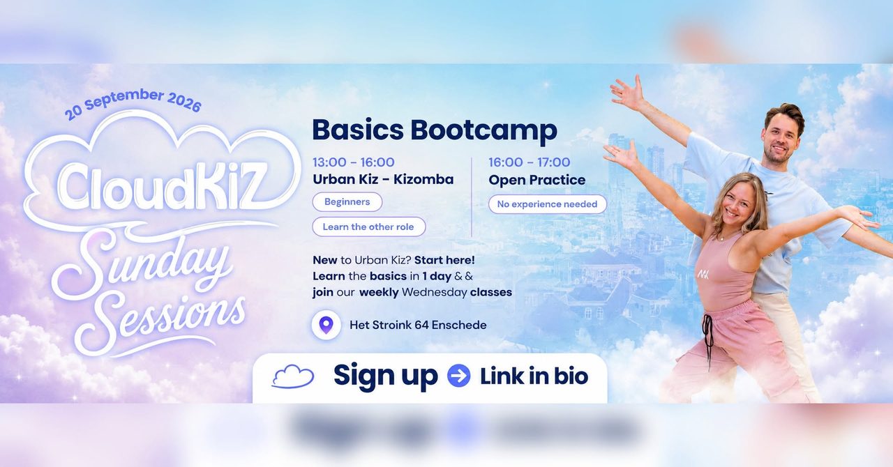 Learn Urban Kiz in 1 day! Basics Bootcamp 20 september 2026
