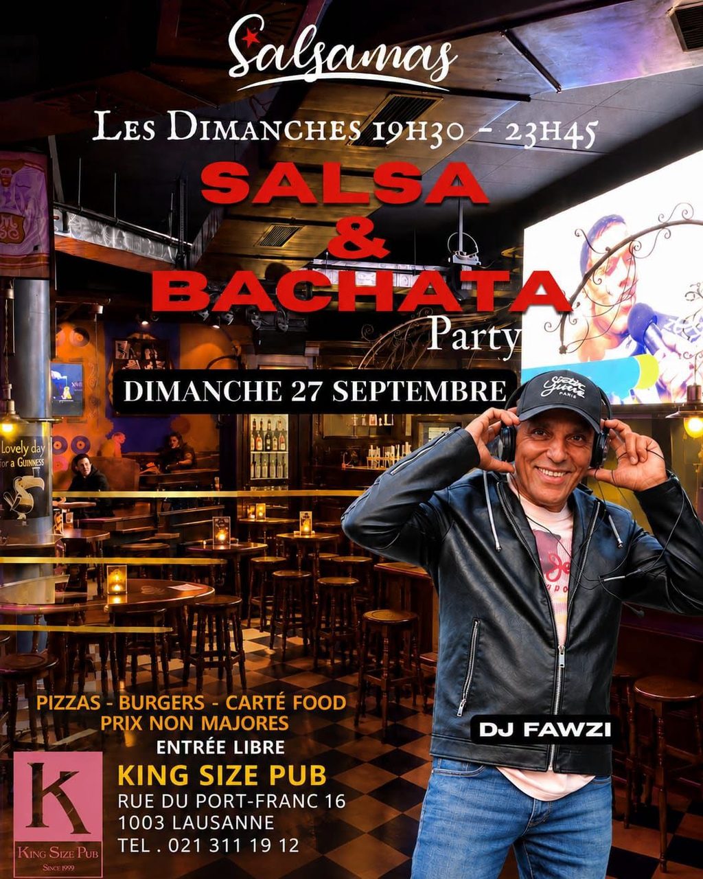 Les dimanches au King Size avec Salsamas