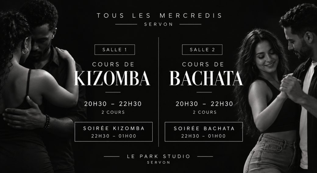 Les Mercredis Kizomba/Bachata – Park Studio