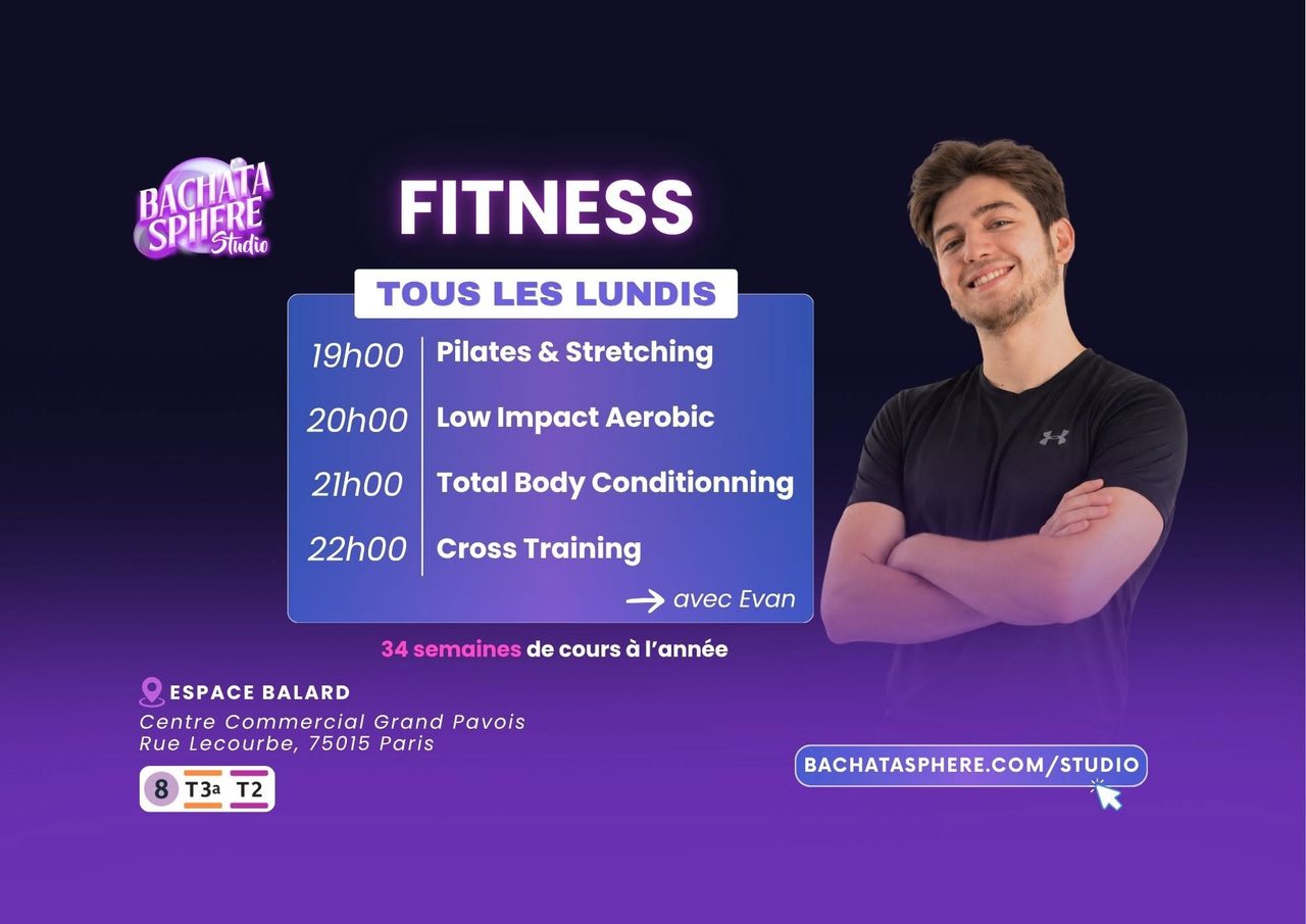 💪 Total Body Conditioning – Paris 15e | Bachata Sphere Studio