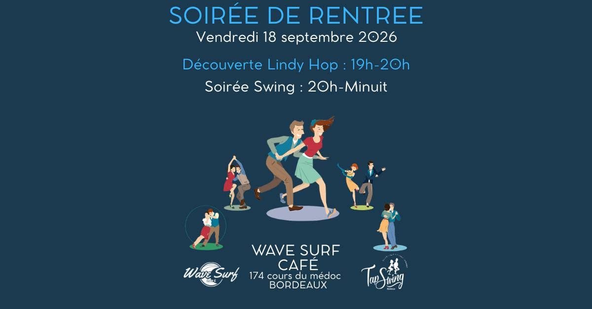 LINDY HOP Découverte + Soirée Swing – Wave Surf Café – Bordeaux
