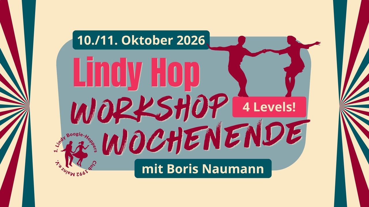 Lindy-Hop-Wochenend-Workshop für alle Levels mit Boris aus Hannover