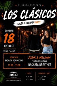 Los Clásicos – Party + Workshop Bachata Dominicana by Jurik & Melania