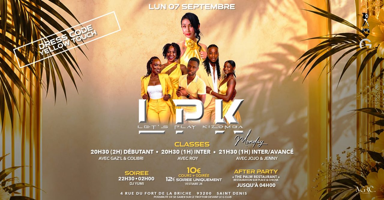 Lpk Monday Gclub Paris