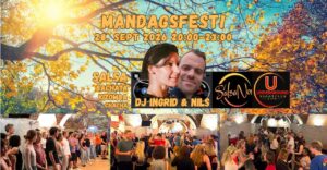 MandagsFest@Underground 28. September – with DJs INGRID & NILS!