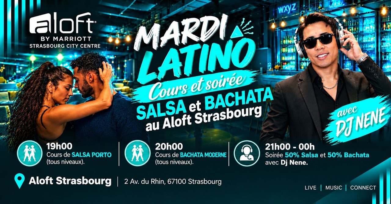 🔥🌴 MARDI LATINO – SALSA & BACHATA 🌴🔥