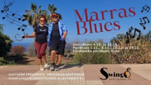 MarrasBlues – Bluestanssin perusteet /Blues Dance Basics