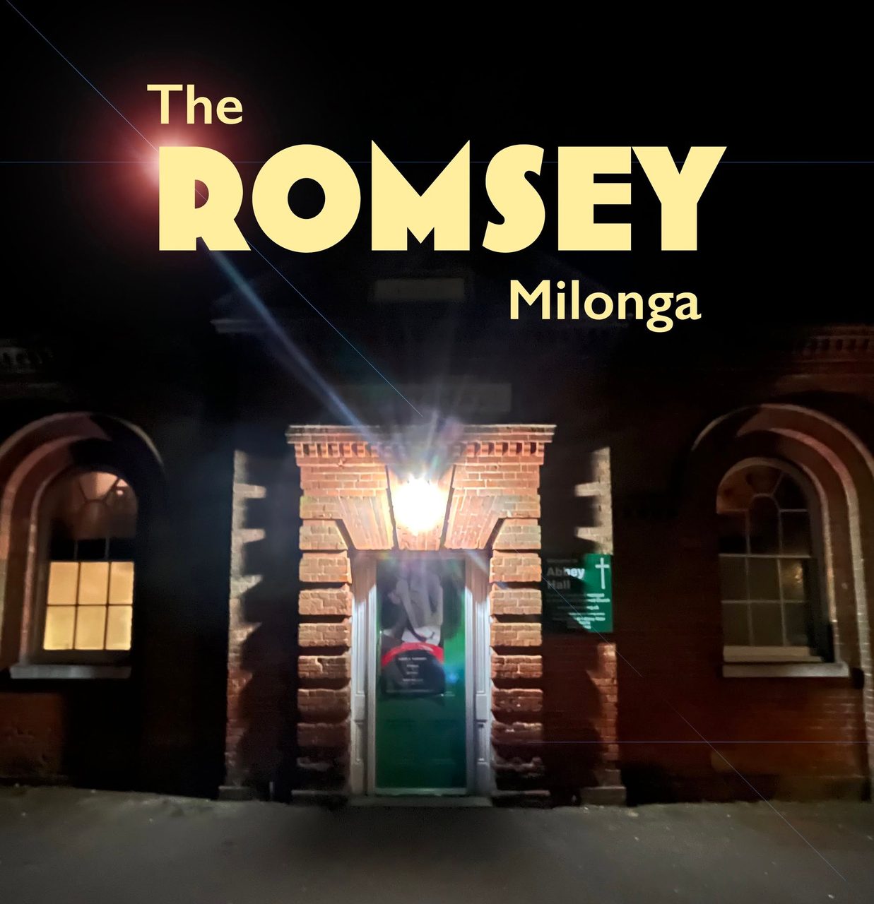 Milonga in Romsey – Friday Oct 23rd