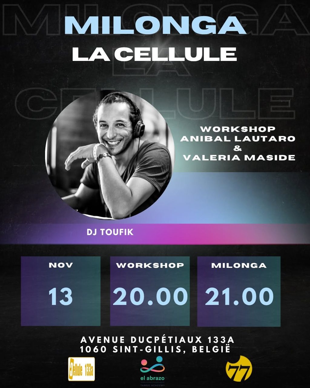 MILONGA LA CELLULE | DJ TOUFIK