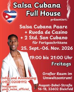 Neu Tanzkurs Salsa Cubana