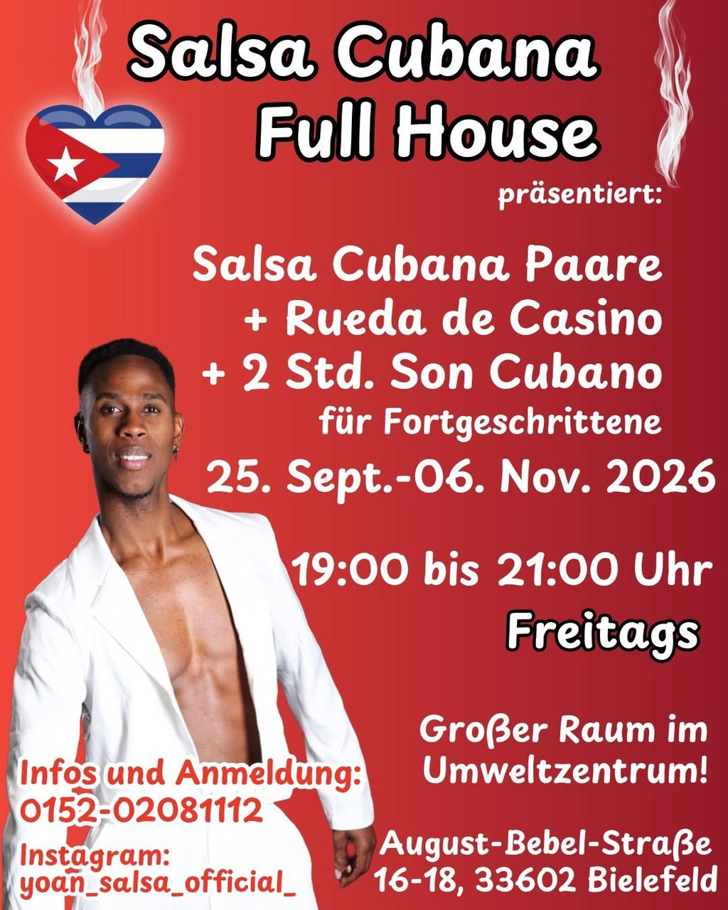 Neu Tanzkurs Salsa Cubana