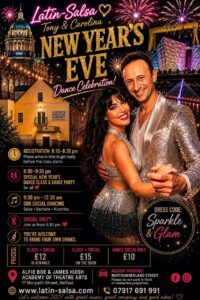 New Year&rsquo;s Eve Dance class & Party with Latin-Salsa Belfast✨️🍾🥂💋💃🥳