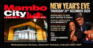 🎉 NEW YEAR’S EVE • MAMBO CITY • CHELSEA 🎉