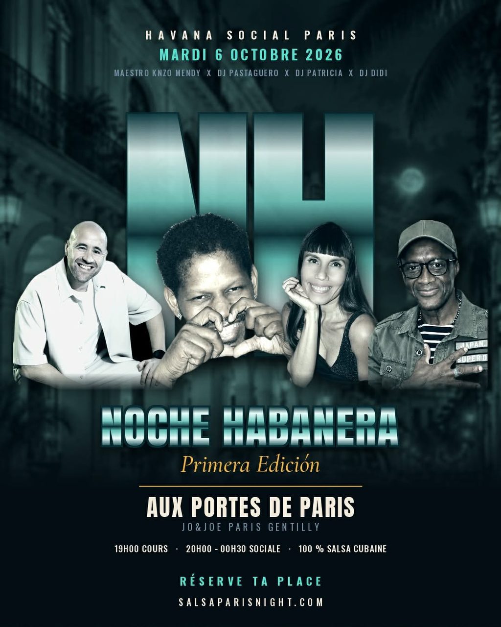 NOCHE HABANERA – AUX PORTES DE PARIS
