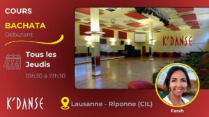 Nouveau cours de Bachata débutant – Lausanne Riponne