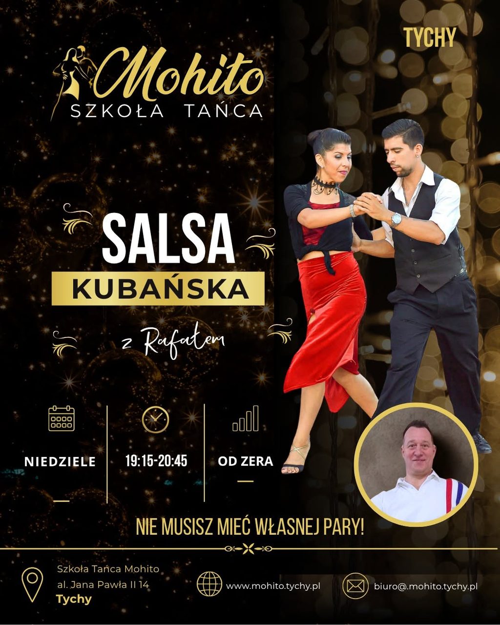 Nowy kurs weekendowy! Salsa Kubańska od zera, dla Singli i Par1