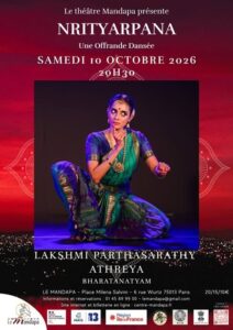 Nrityarpana – Une offrande dansée – Bharatanatyam