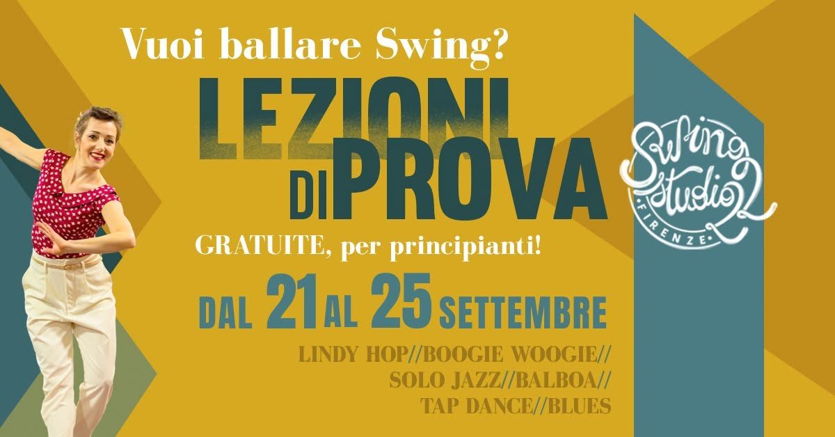 NUOVI CORSI – Lezioni di Prova Gratuite