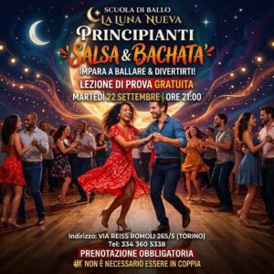 Nuovo corso principianti salsa e bachata