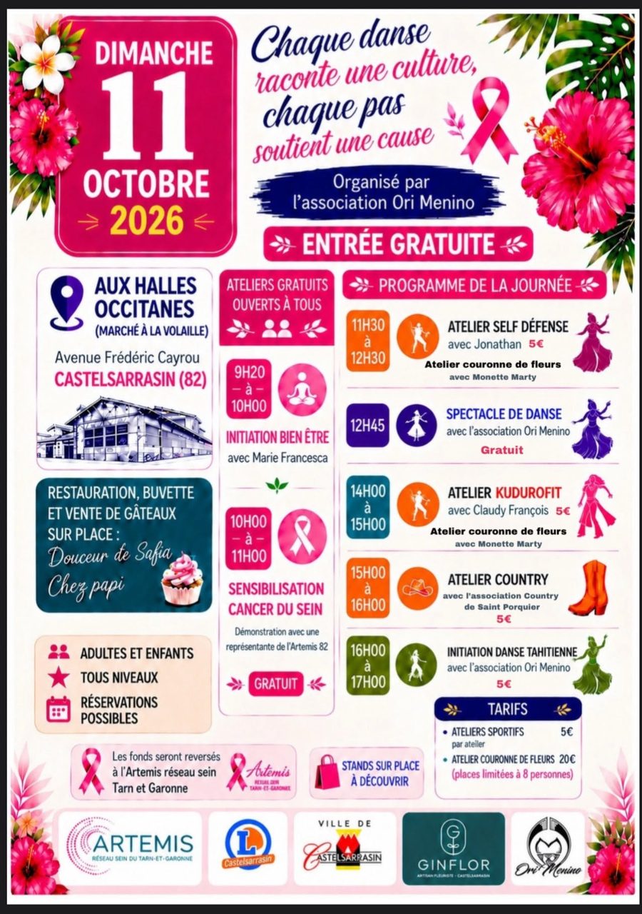 Octobre Rose avec Ori Menino