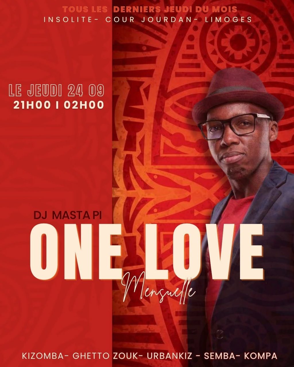 One Love – La Mensuelle ♥️🧡