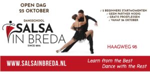 OPEN DAG DANSSCHOOL SALSA IN BREDA