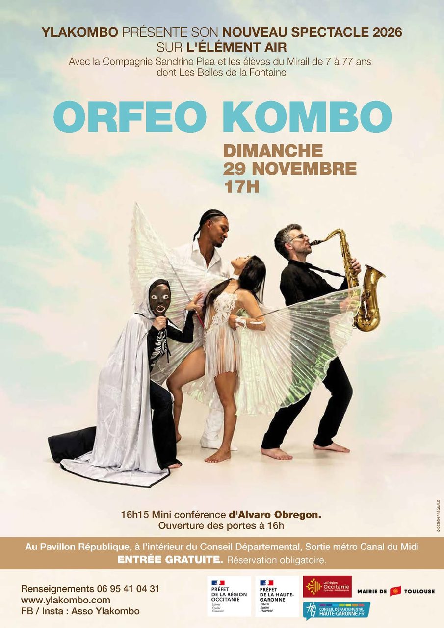 ORFEO KOMBO, le nouveau spectacle Danses Sons Ensemble sur l&rsquo;Élément Air