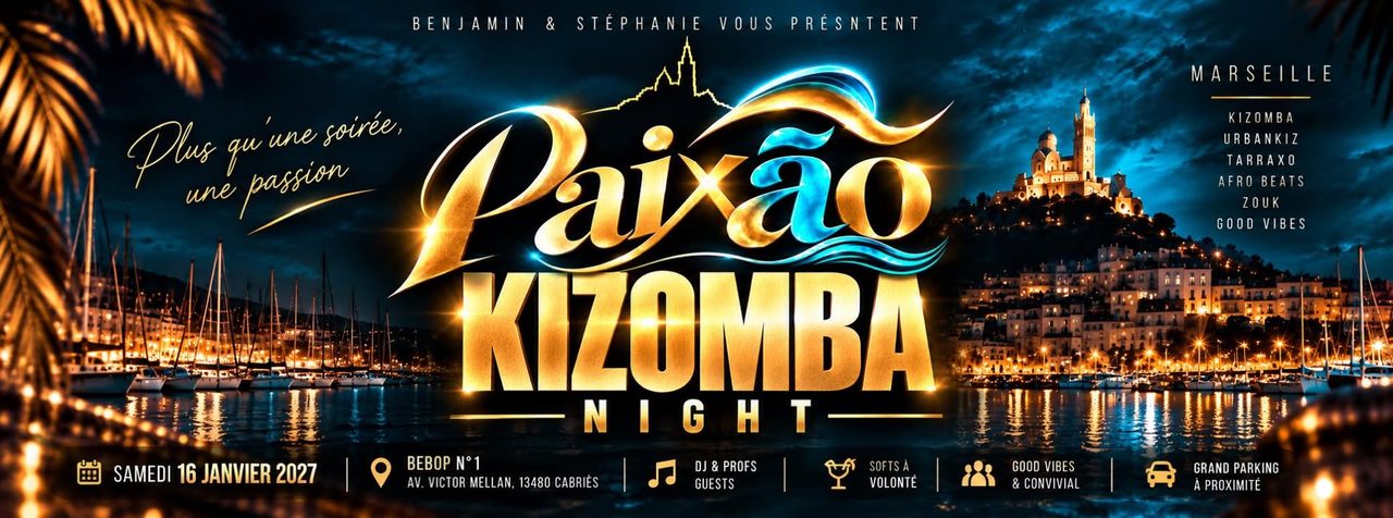 Paixao Kizomba Night – Plan de campagne