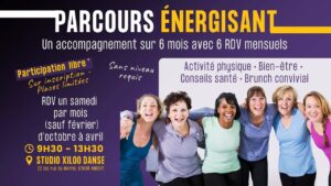Parcours Energisant – Un accompagnement sur 6 mois pour se remettre en forme !