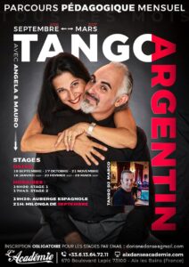 💃 PARCOURS PÉDAGOGIQUE TANGO 2026-2027 💃