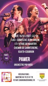 Pawer en concert à Coubron