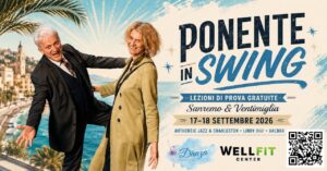 🎶 PONENTE IN SWING 2026/27 | Prove gratuite a Sanremo & Ventimiglia 💃🕺 17 e 18 settembre