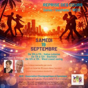Portes ouvertes cours de danses à Annet-sur-Marne