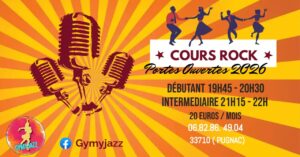 Portes ouvertes Cours de ROCK