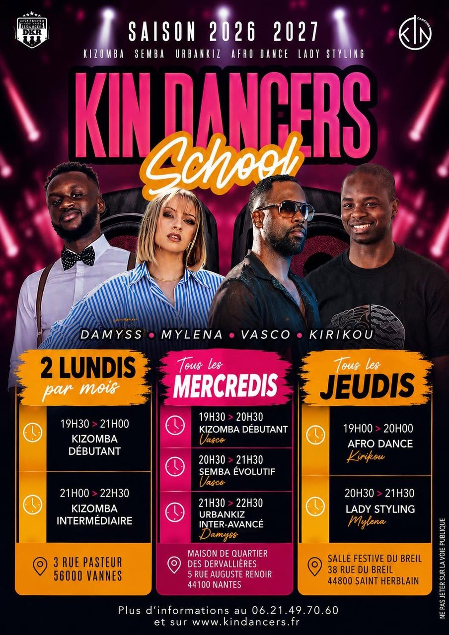 ✨PORTES OUVERTES KIN DANCERS SCHOOL SAISON 2026-2027✨