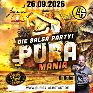 Pura Mania die Salsa Party in Albstadt